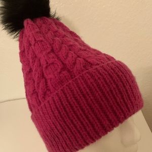 Winter hat, handmade,bright purple,perfect for this season,very warm